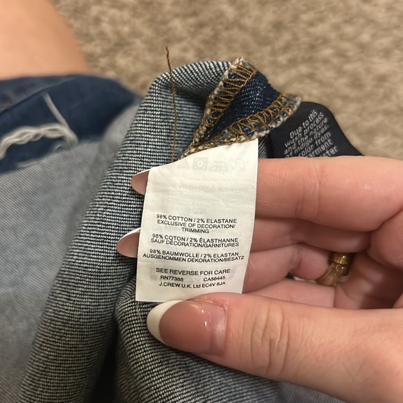 Madewell Stretch Denim Straight Mini Skirt: Step-Hem Edition - Picture 12 of 14